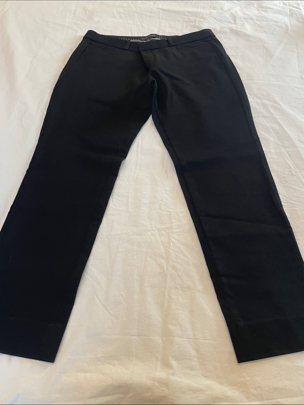 Banana Republic Sloan Fit Pant Black Straight Leg Pants Size 8